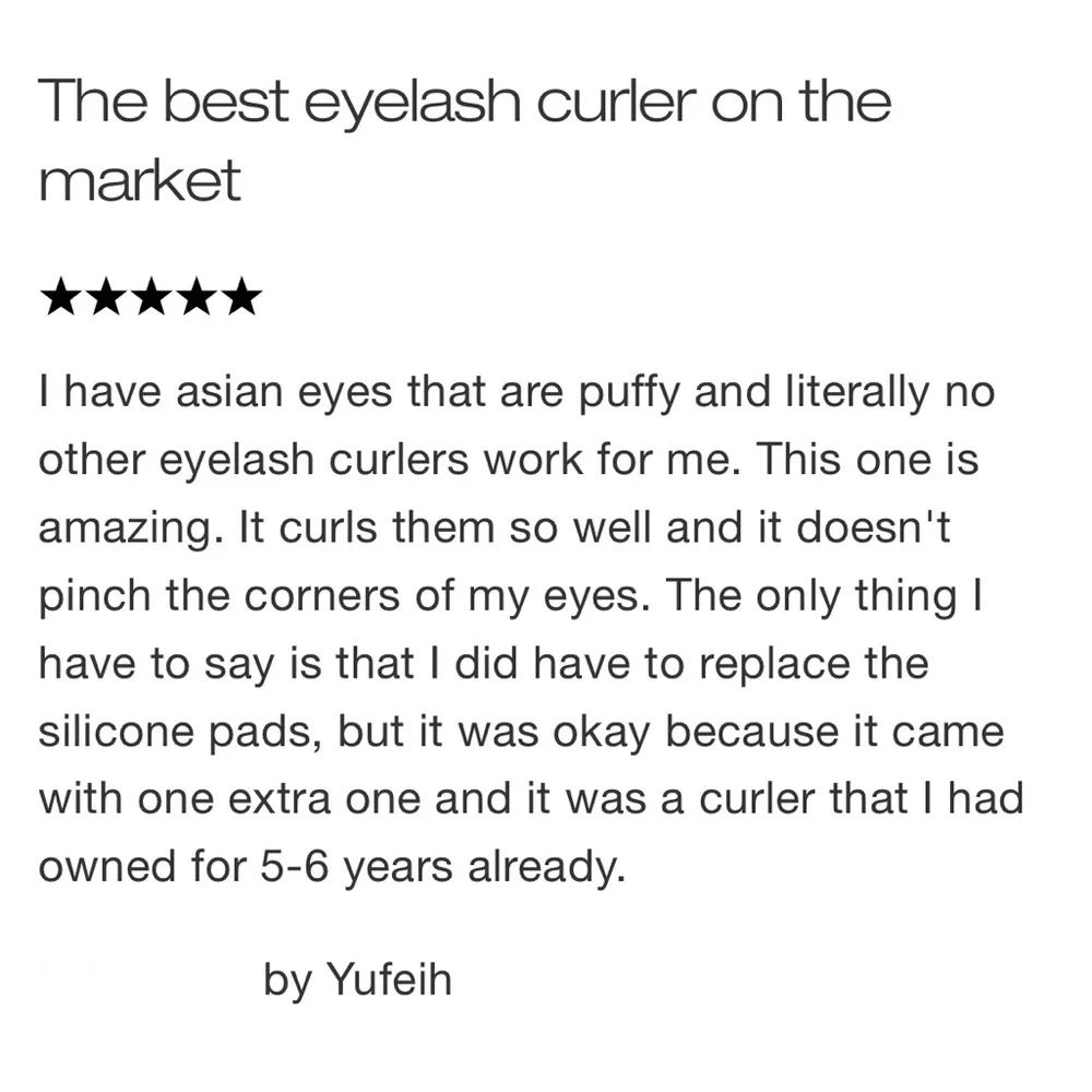 Shu Uemura iconic eyelash curler
